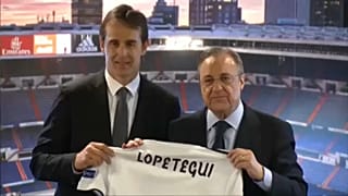 Lopetegui à frente do Real Madrid