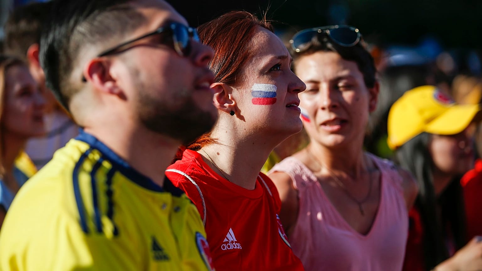 Μουντιάλ 2018: Χαρές και πανηγύρια από τους Ρώσους 