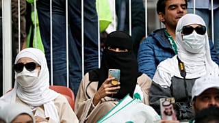 المرأة السعودية على المدرجات في مونديال روسيا