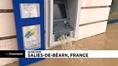 Inondations en France : le Béarn sous l'eau