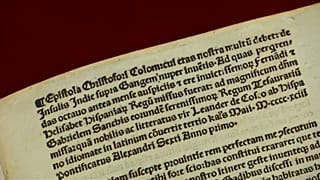 Il ritorno di Colombo dall'America... in Vaticano
