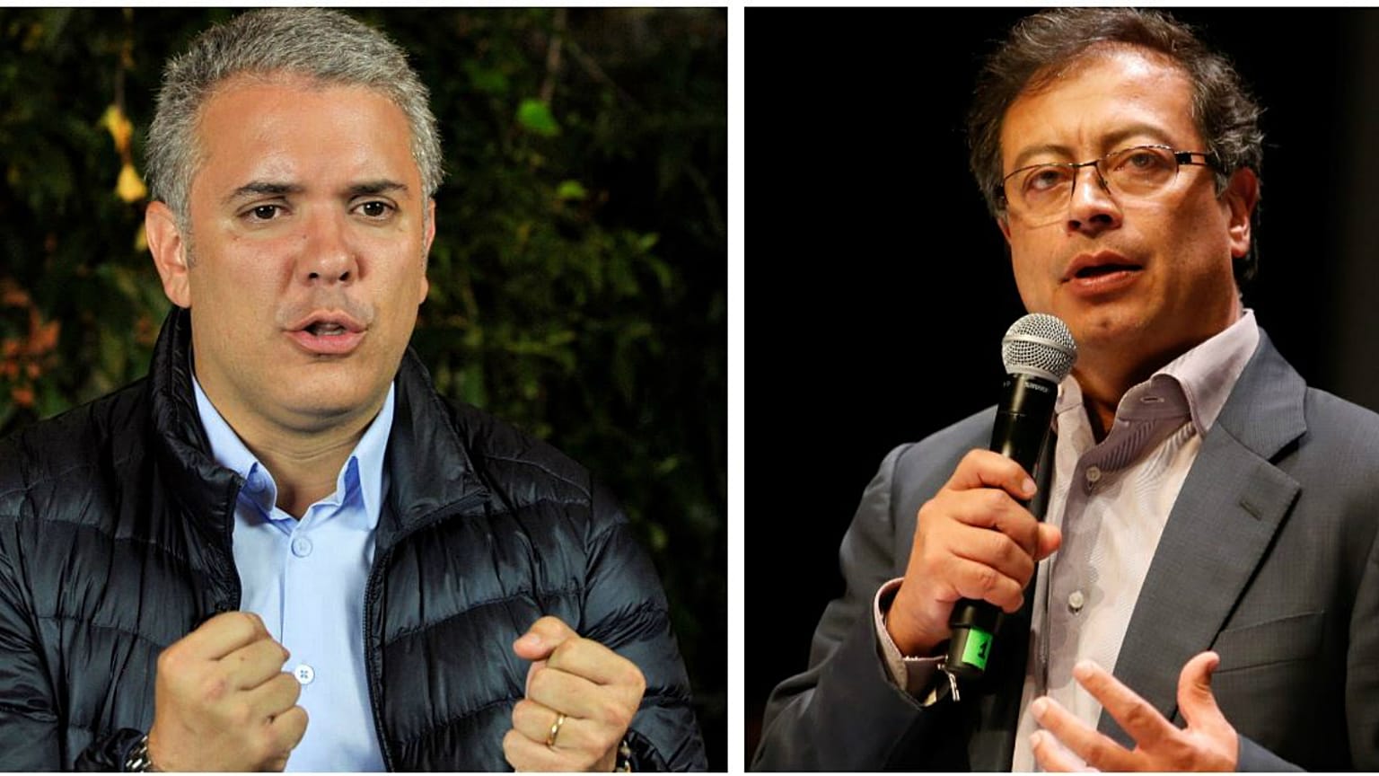Dos candidatos en las antípodas para la presidencia de Colombia