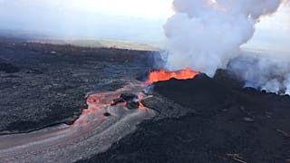 Eruption du Kilauea : quand la lave rencontre l'océan