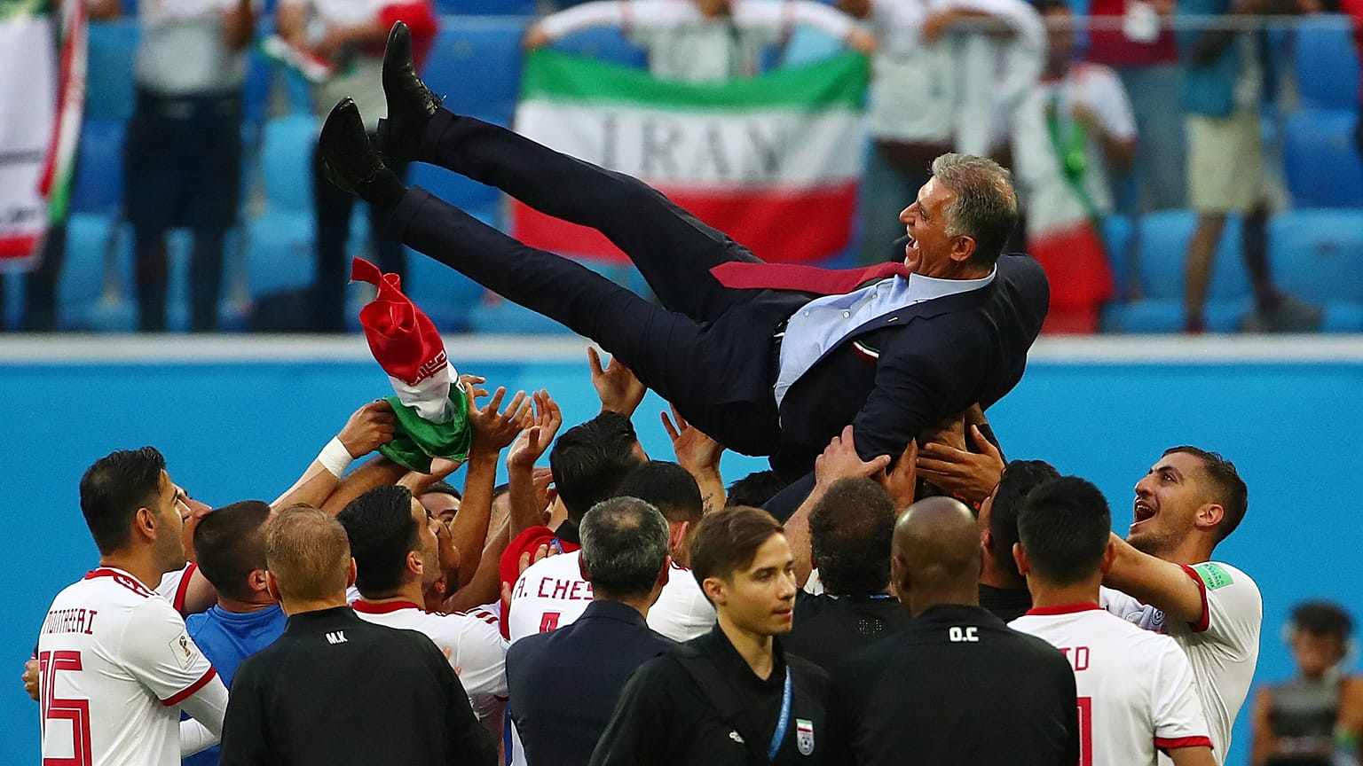 Autogolo marroquino dá vitória ao Irão de Carlos Queiroz