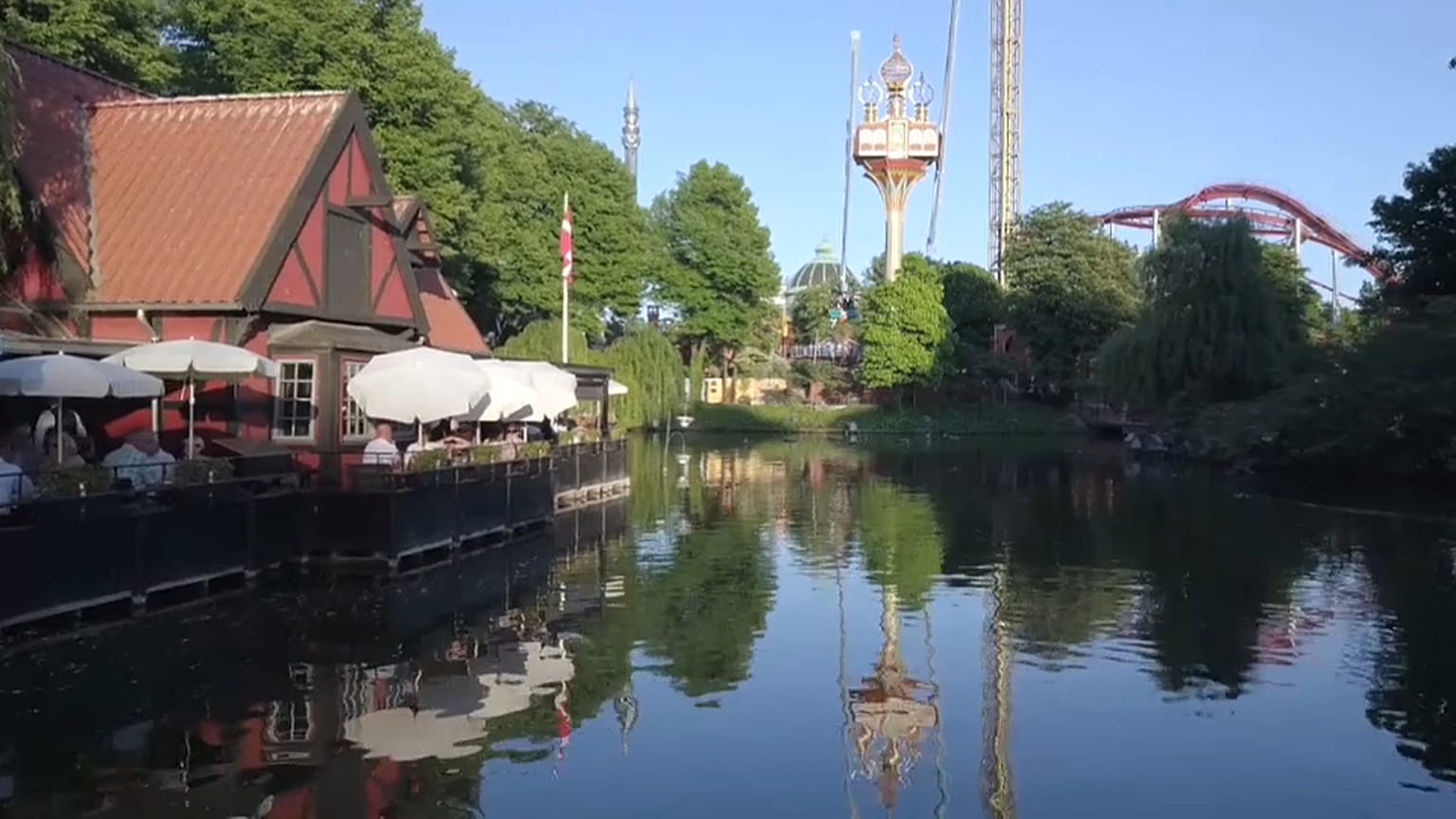 Vergnügungspark "Tivoli" in Kopenhagen