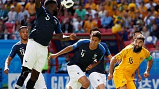مونديال روسيا: المنتخب الفرنسي يفوز على أستراليا بهدفين لهدف