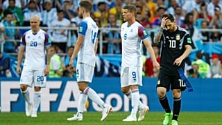 Argentína nem bírt Izlanddal