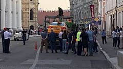 Táxi atropela adeptos do Mundial em Moscovo