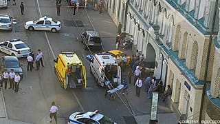 Un taxi fauche sept personnes à Moscou