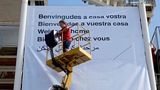 Ankunft der "Aquarius": Gemischte Gefühle in Valencia