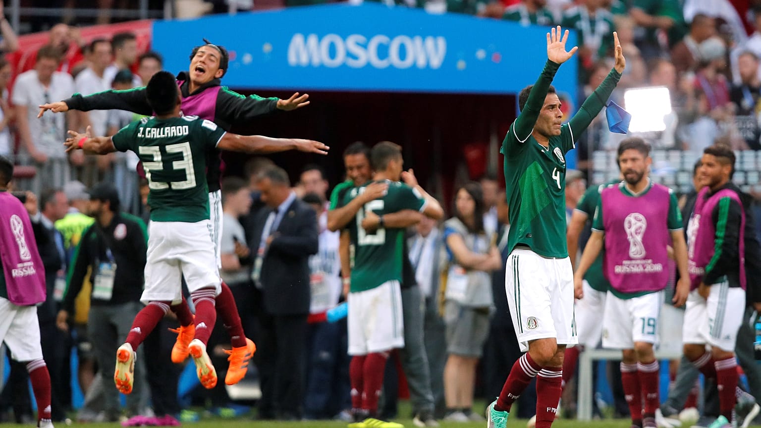 مونديال روسيا: حامل لقب بطل العالم يسقط أمام المكسيك بهدف لصفر