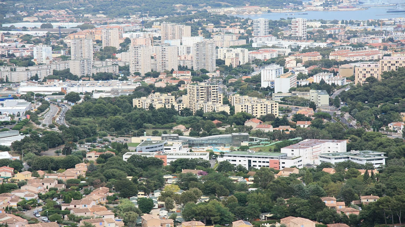 View of La Seyne-sur-Mer