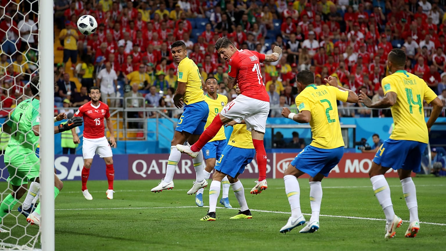 El Brasil de Neymar no puede con Suiza