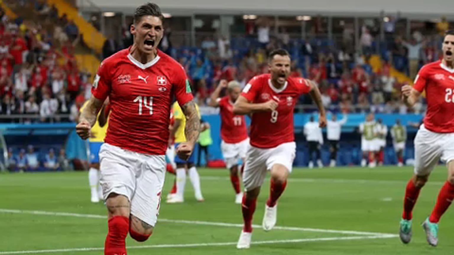 Svájc pontot rabolt Brazíliától