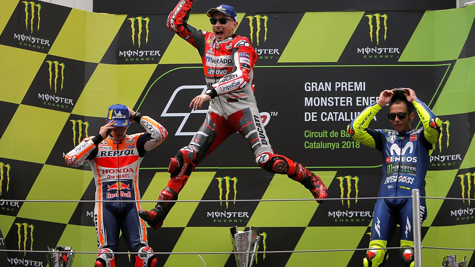 Lorenzo suma su segundo triunfo y confirma su sintonía con la Ducati
