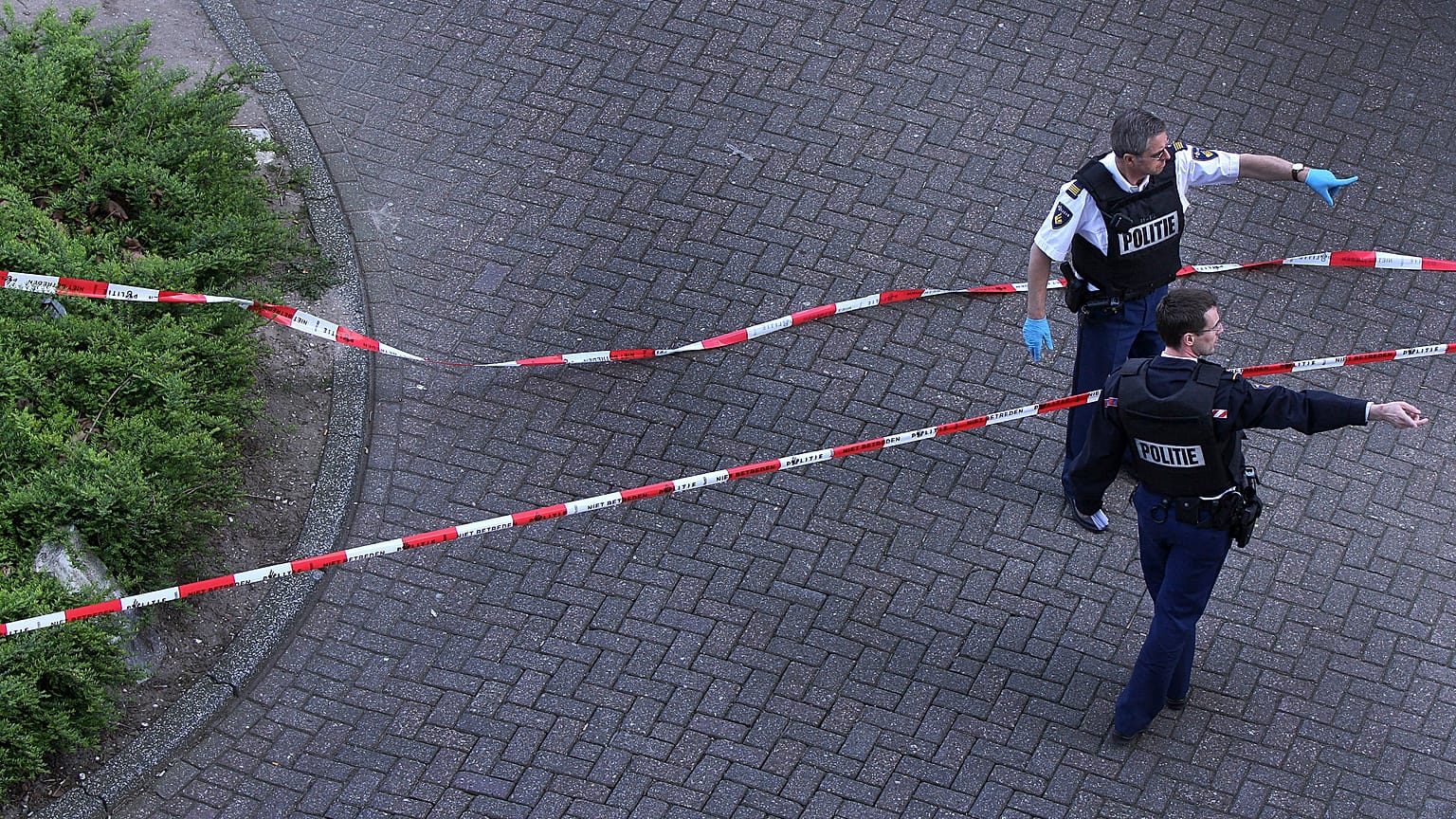 File photo of police in Netherlands