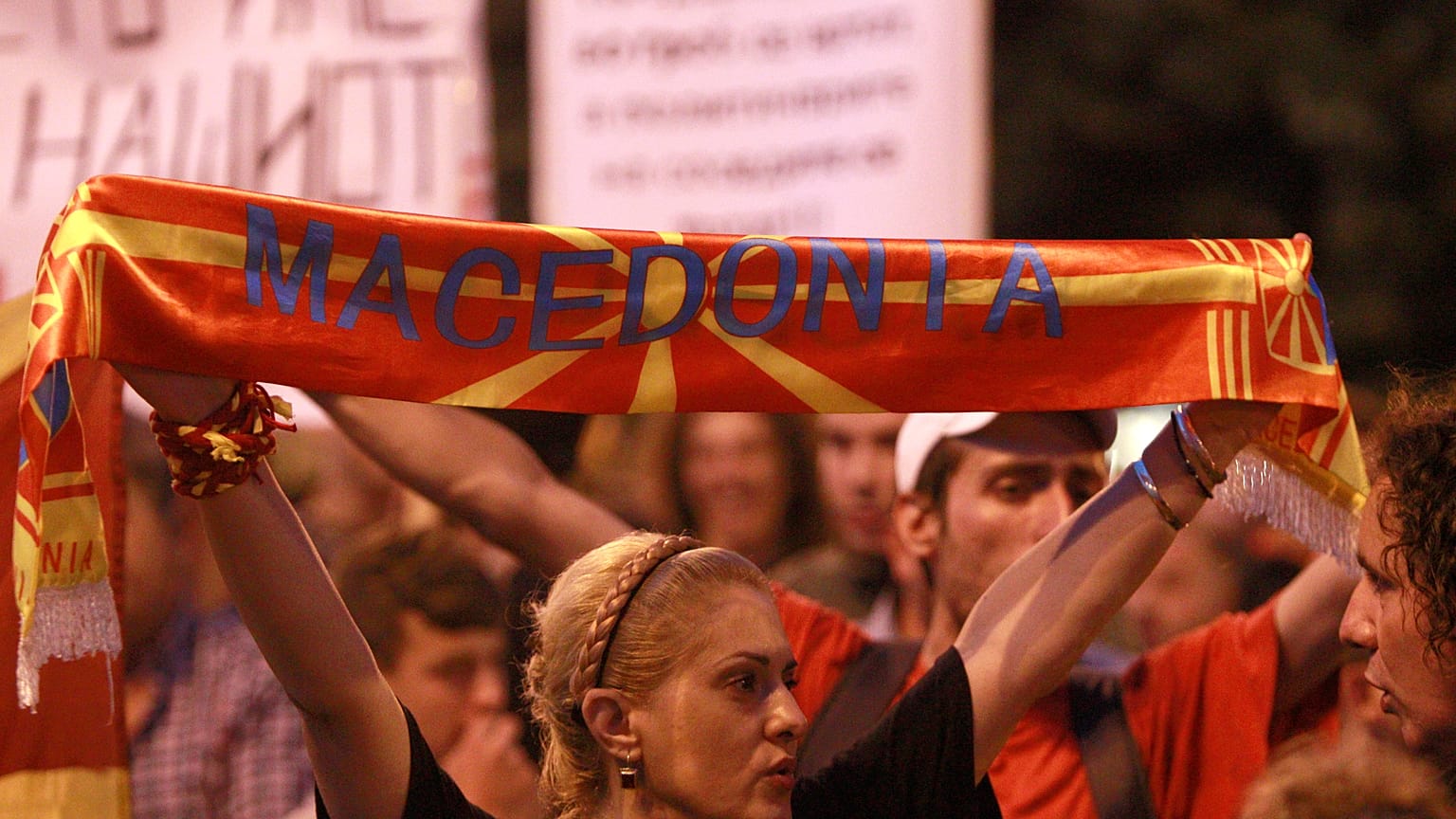 Los nacionalistas macedonios, en pie de guerra