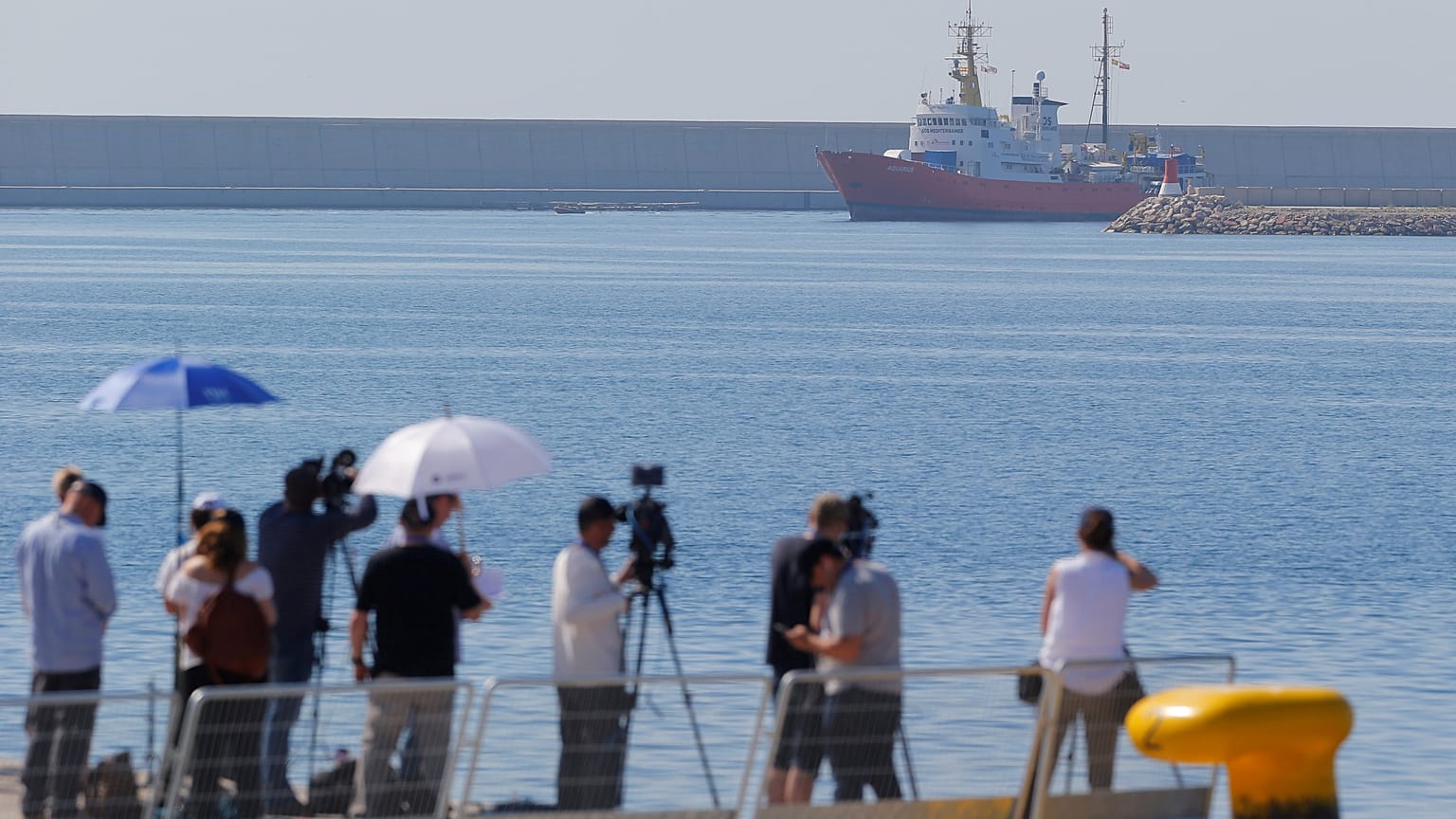 Aquarius-Rückblick: So war der Tag der Ankunft