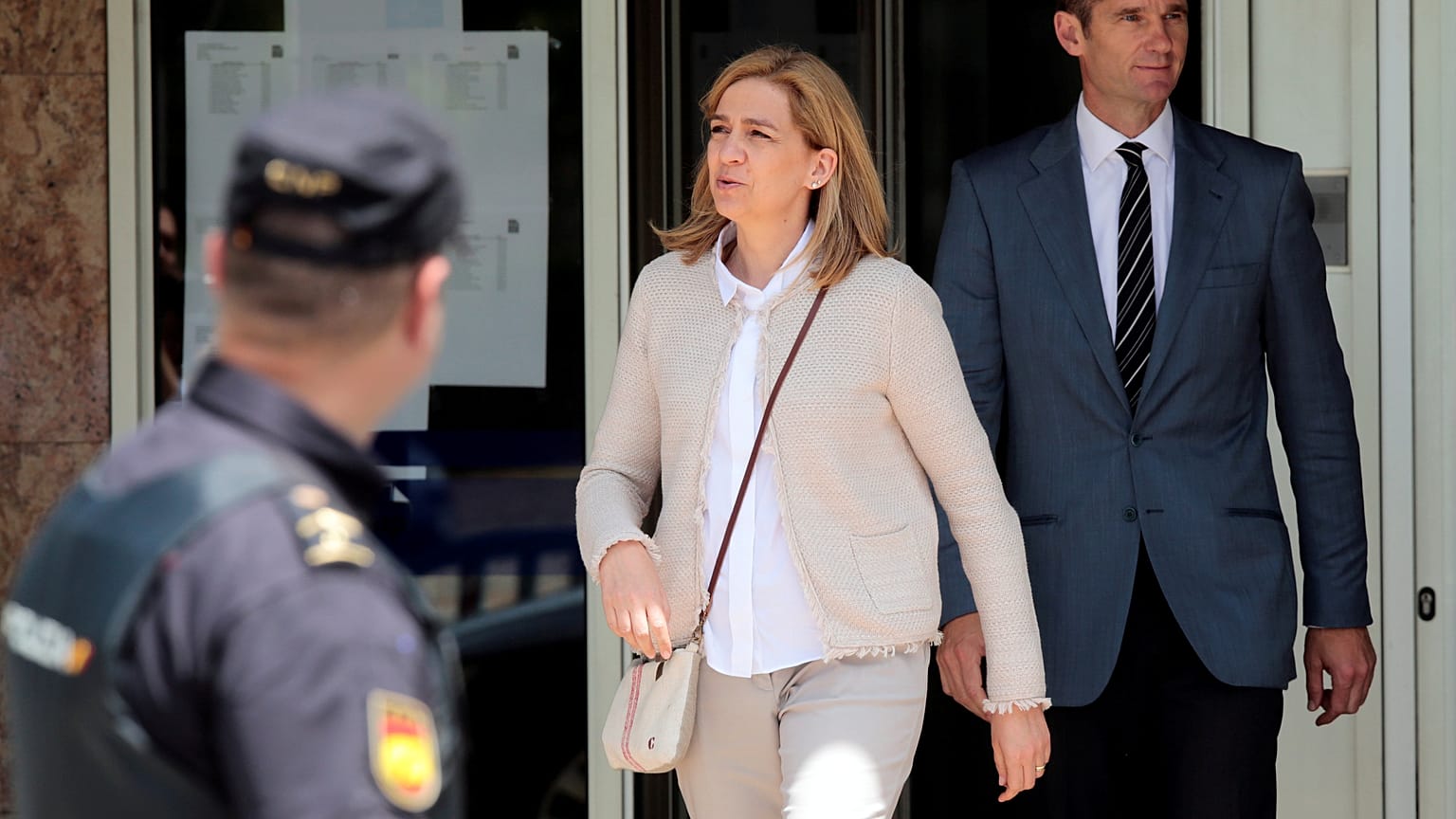 Inaki Urgdangarin with Princess Cristina