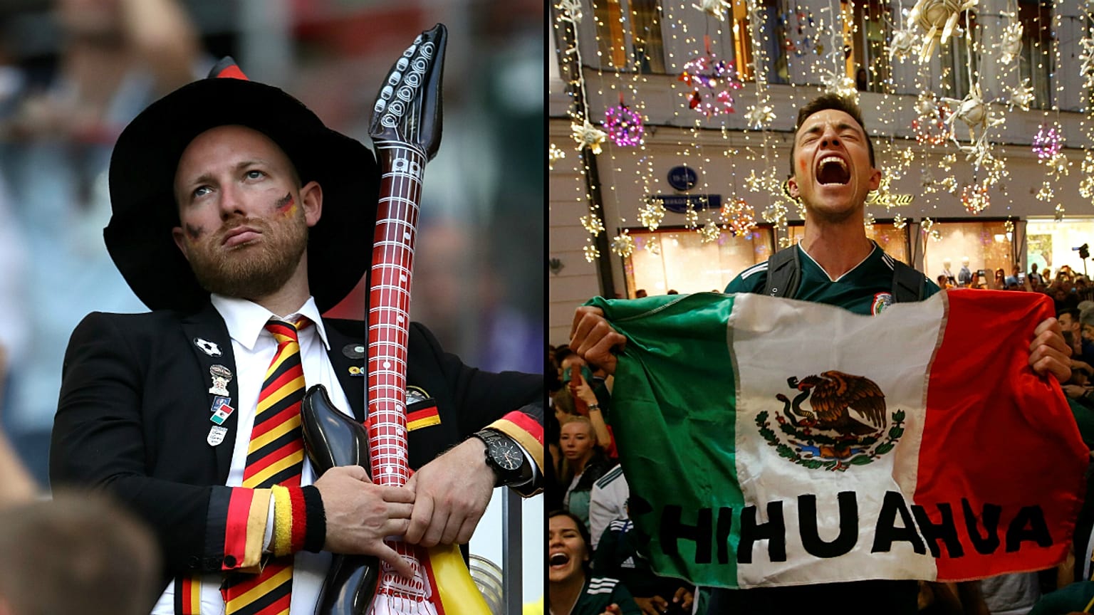 A desilusão alemã e a festa mexicana no mundial da Rússia