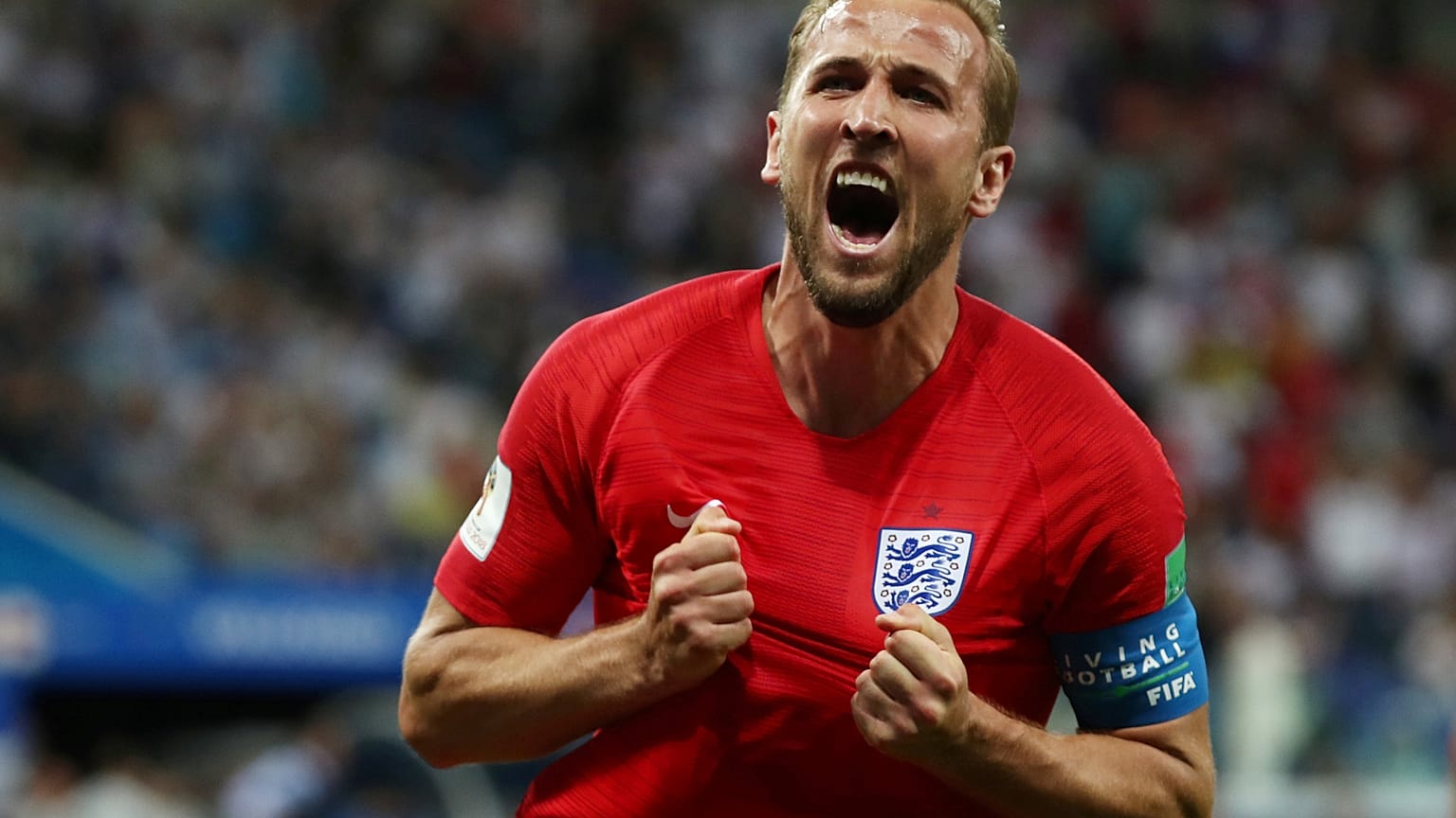 Russia 2018: Uragano-Kane, l'Inghilterra piega la Tunisia