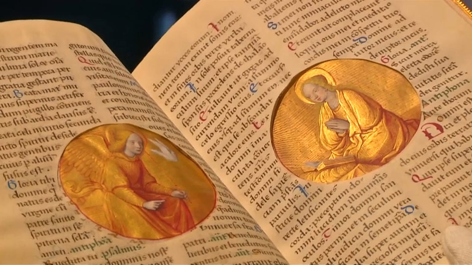 Livro religioso leiloado por 4,29 milhões de euros