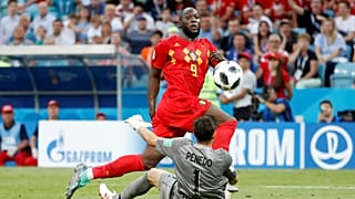 Romelu Lukaku assina o 3-0 e é eleito o melhor jogador da partida