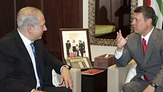 نتانیاهو با پادشاه اردن دیدار کرد