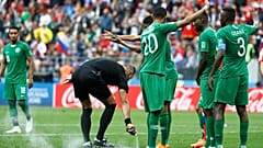 روسيا تحقق في واقعة اندلاع حريق في أحد محركات طائرة تقل المنتخب السعودي 