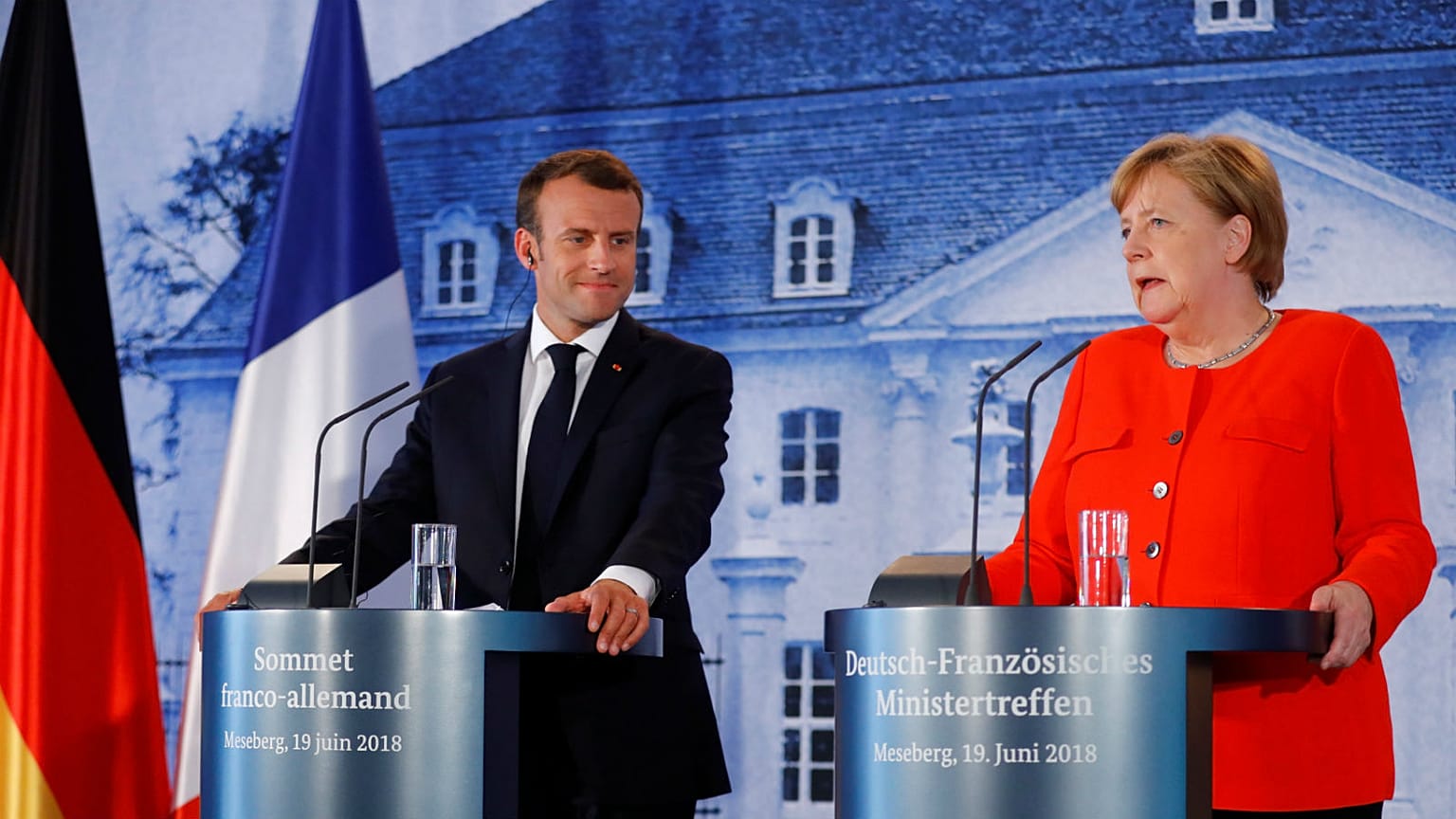 Merkel and Macron agree on eurozone budget 