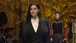 Bellucci returns to the catwalk
