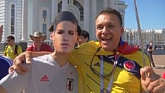 Colombian fans bring salsa spirit to Saransk