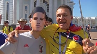 Colombian fans bring salsa spirit to Saransk