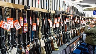 How does Europe compare with the US on gun ownership? 