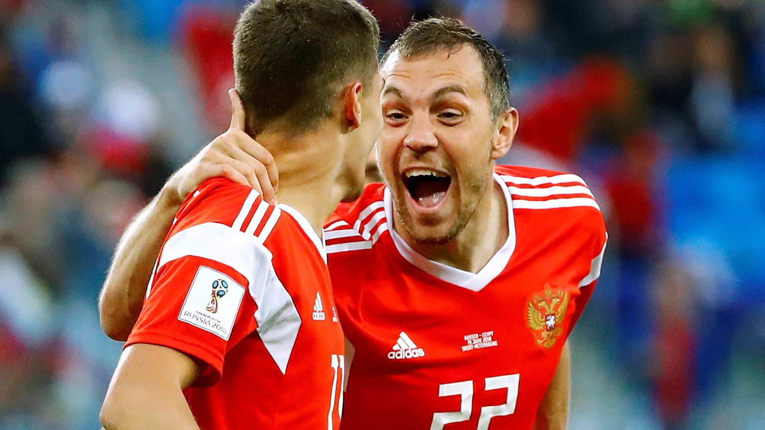 Zweiter WM-Sieg für Russland: 3:1 über Ägypten