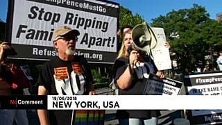 Más protestas contra la ley de separación de familias de Trump