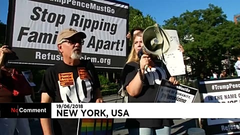 Más protestas contra la ley de separación de familias de Trump