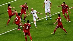 من مباراة إسبانيا وإيران