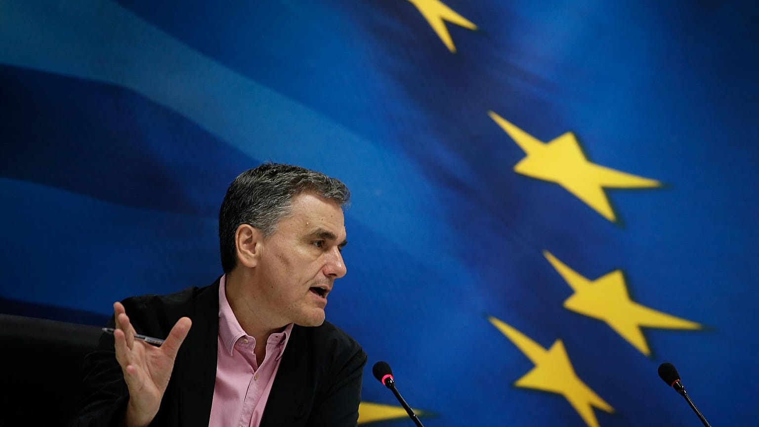 Greek Finance Minister Euclid Tsakalotos will be attending on Thursday