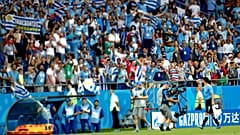  Uruguay, Suudi Arabistan'ı 1-0 yenerek son 16 turuna yükseldi