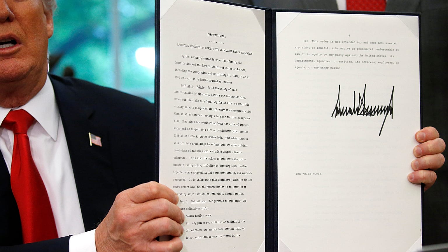 Trump: Kinder nur noch mit Eltern gemeinsam inhaftieren 