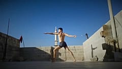 Syrian dancer Ahmad Jouedh