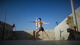 Syrian dancer Ahmad Jouedh