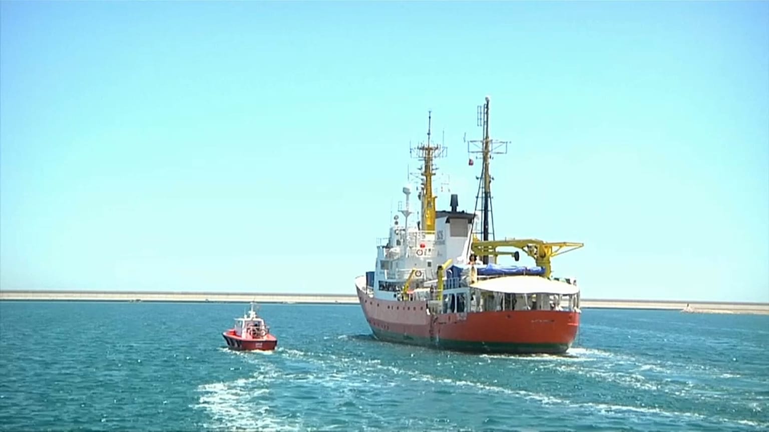 Aquarius deixa Espanha rumo a novas missões
