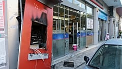 Ελλάδα: Μπαράζ εμπρησμών σε ΑΤΜ κατά τη διάρκεια της νύχτας