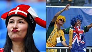 Denmark and Australia slug it out to tie 1-1