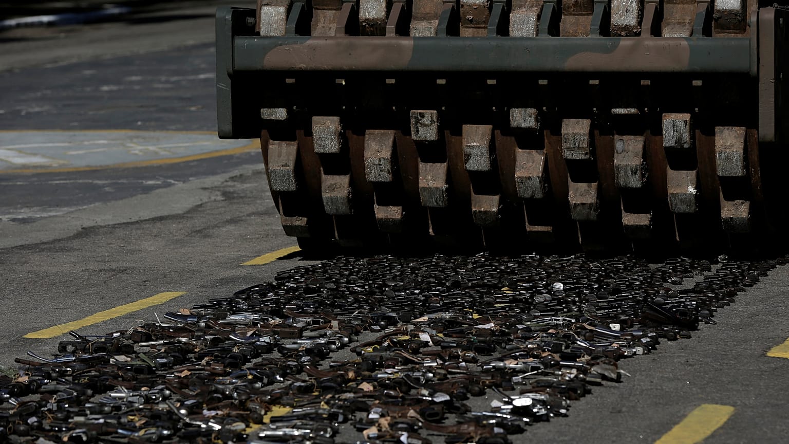 Armes à feu : opération place nette au Brésil