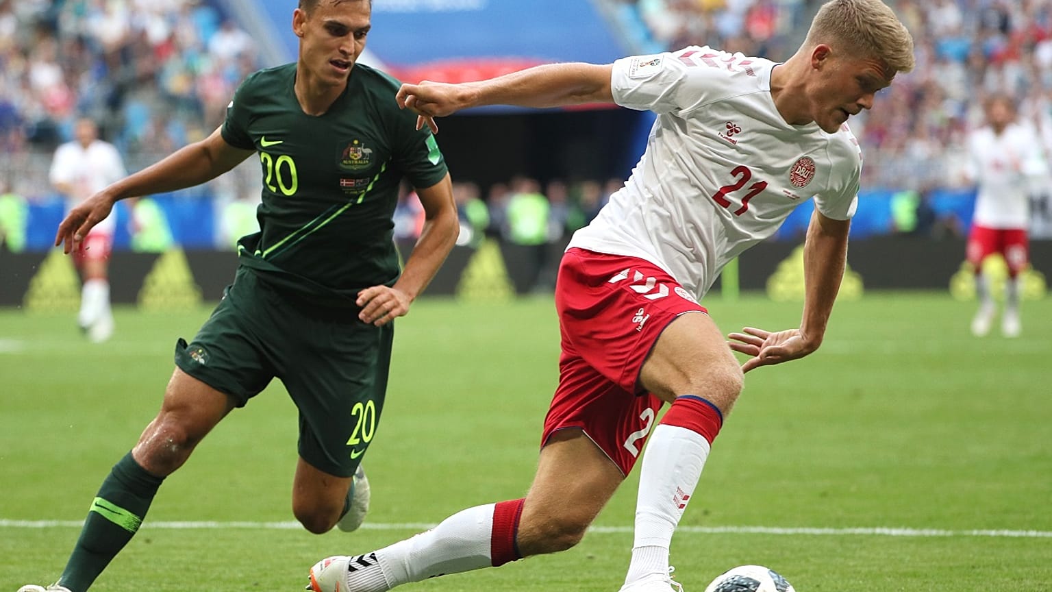 Μουντιάλ 2018: Ισοπαλία με 1-1 για Δανία και Αυστραλία 