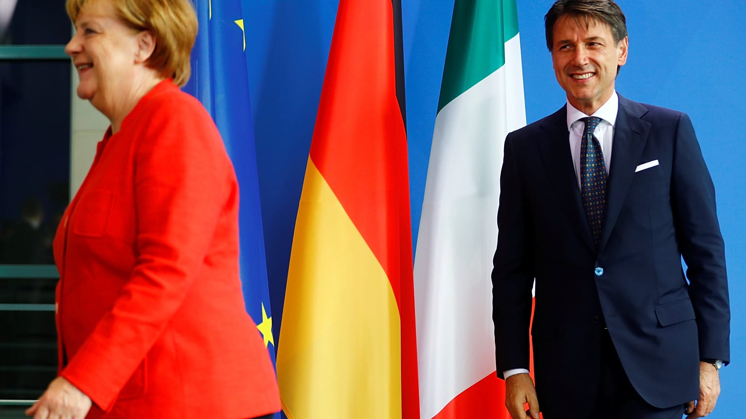 Conte: "Malinteso con Merkel, ci vediamo domenica a Bruxelles!"