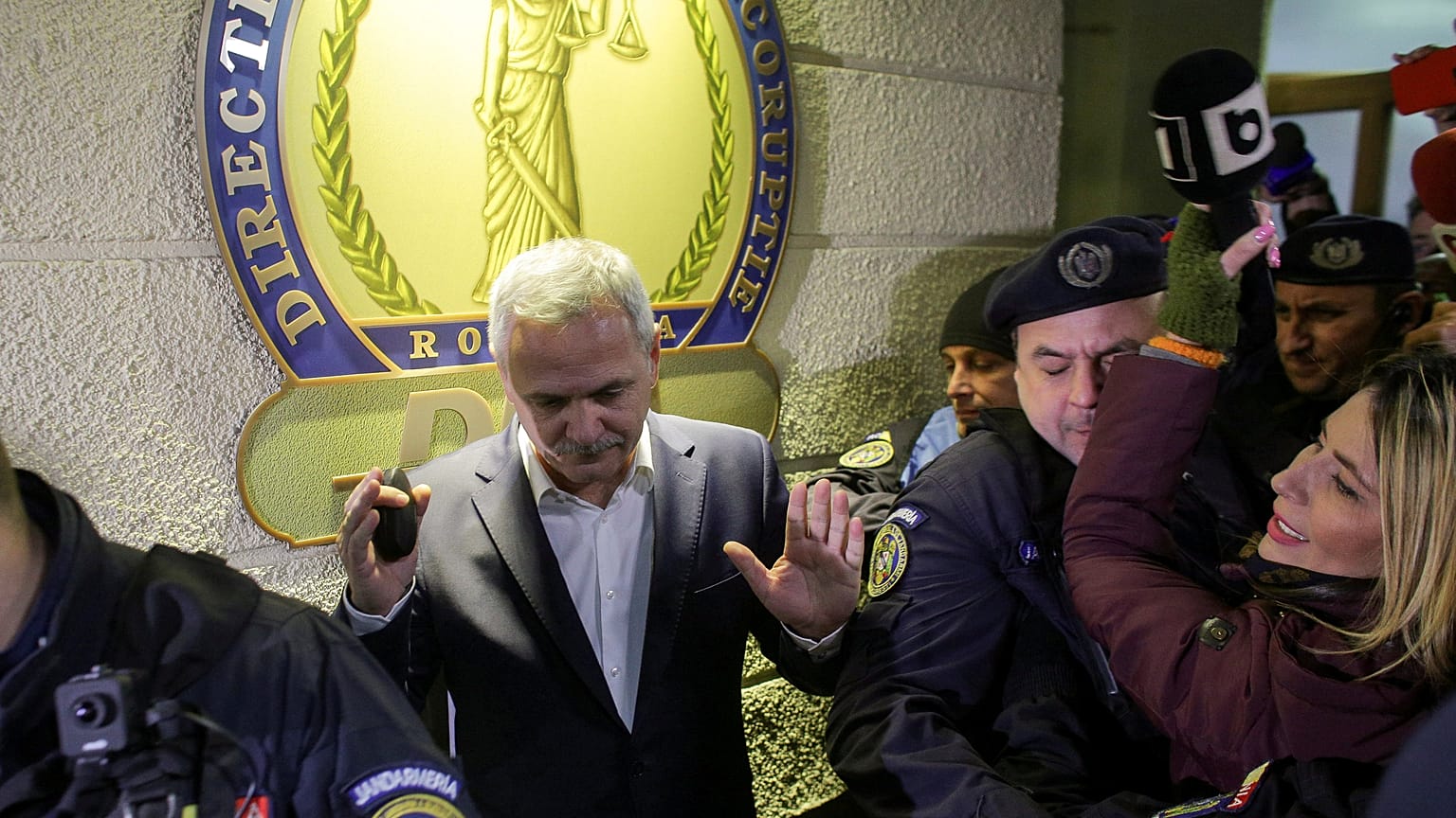 Romania's ruling party leader handed 3.5-year jail sentence for corruption
